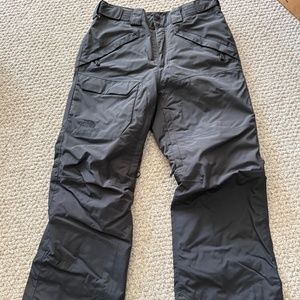 Mens Black North Face Ski Pants Size Small